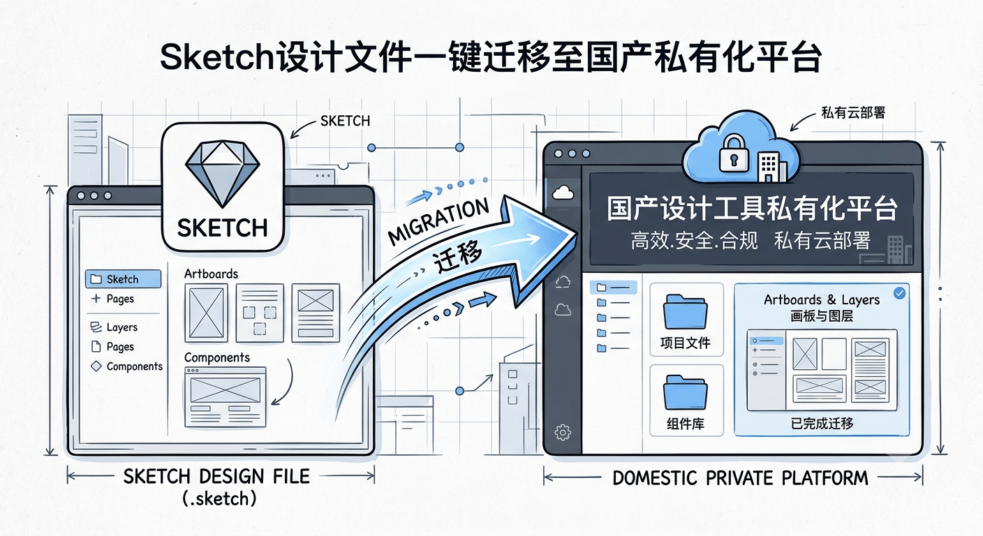 从Sketch迁移到国产私有化平台