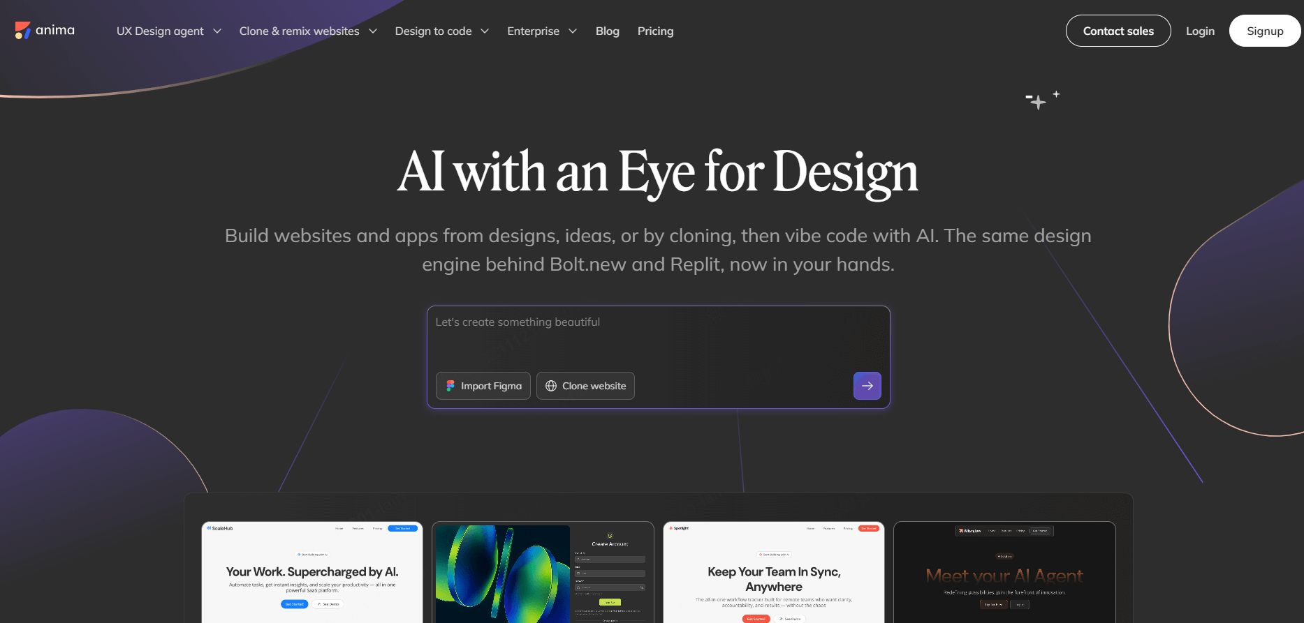 Anima & Relume：AI 生成式网页的“效率引擎”