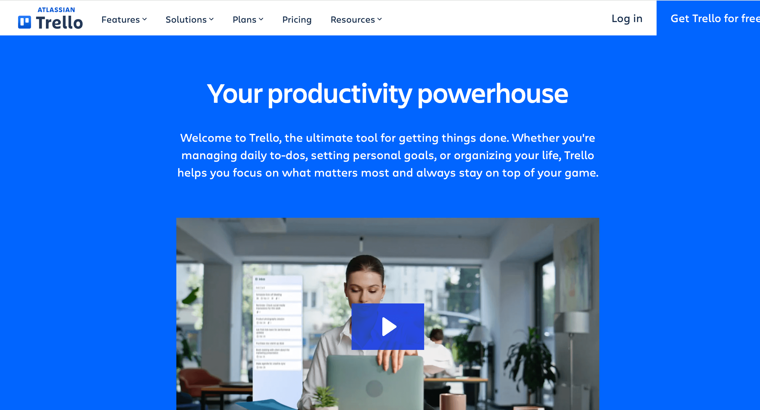 可视化设计协作软件Trello