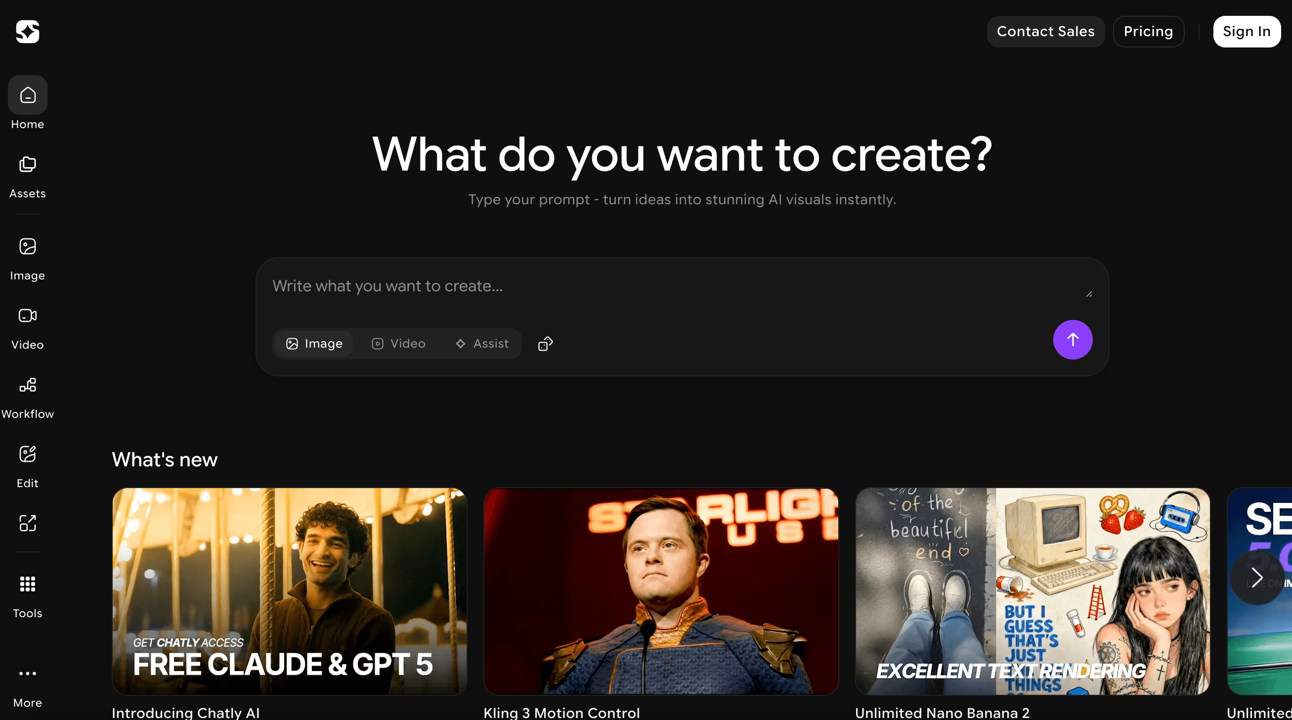 一站式AI创意平台ImagineArt