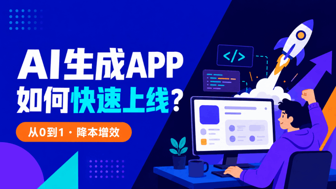  如何利用AI生成APP快速上线产品？个人开发者从零到一的降本增效指南