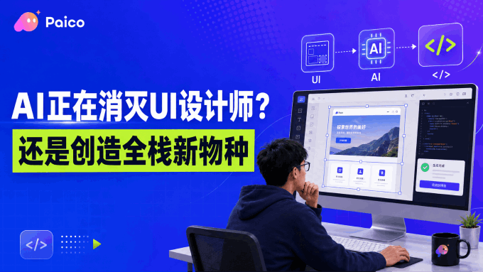 设计工具的终局：AI 正在“消灭”UI 设计师，还是在创造全栈新物种？