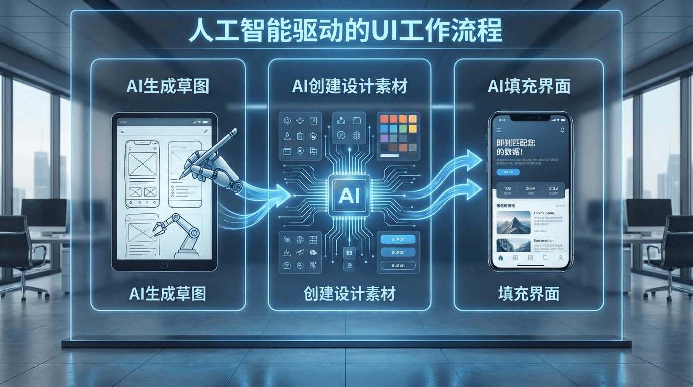 AI设计软件如何重构 UI 工作流