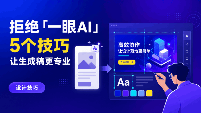 拒绝“一眼AI”：5个技巧让你的AI生成稿更具专业质感
