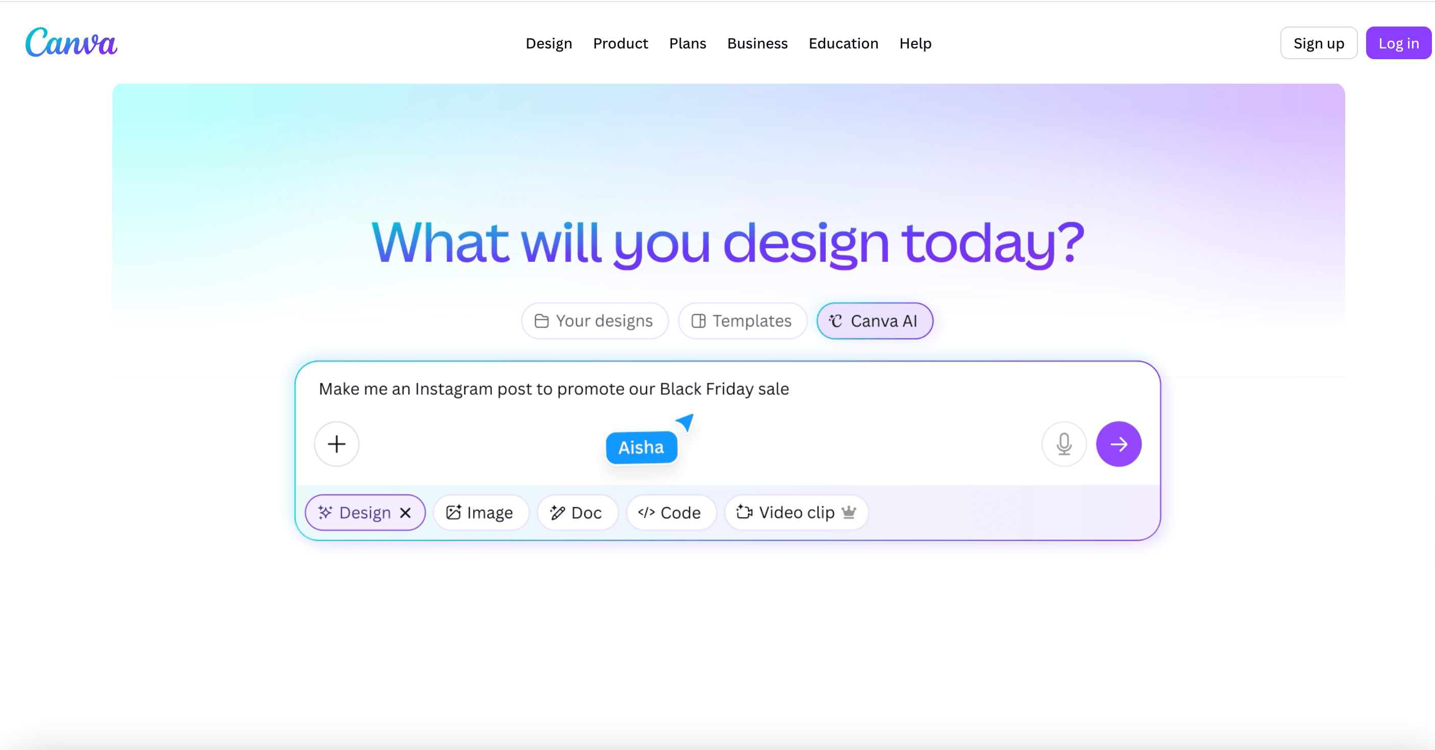 Canva AI:零基础设计首选