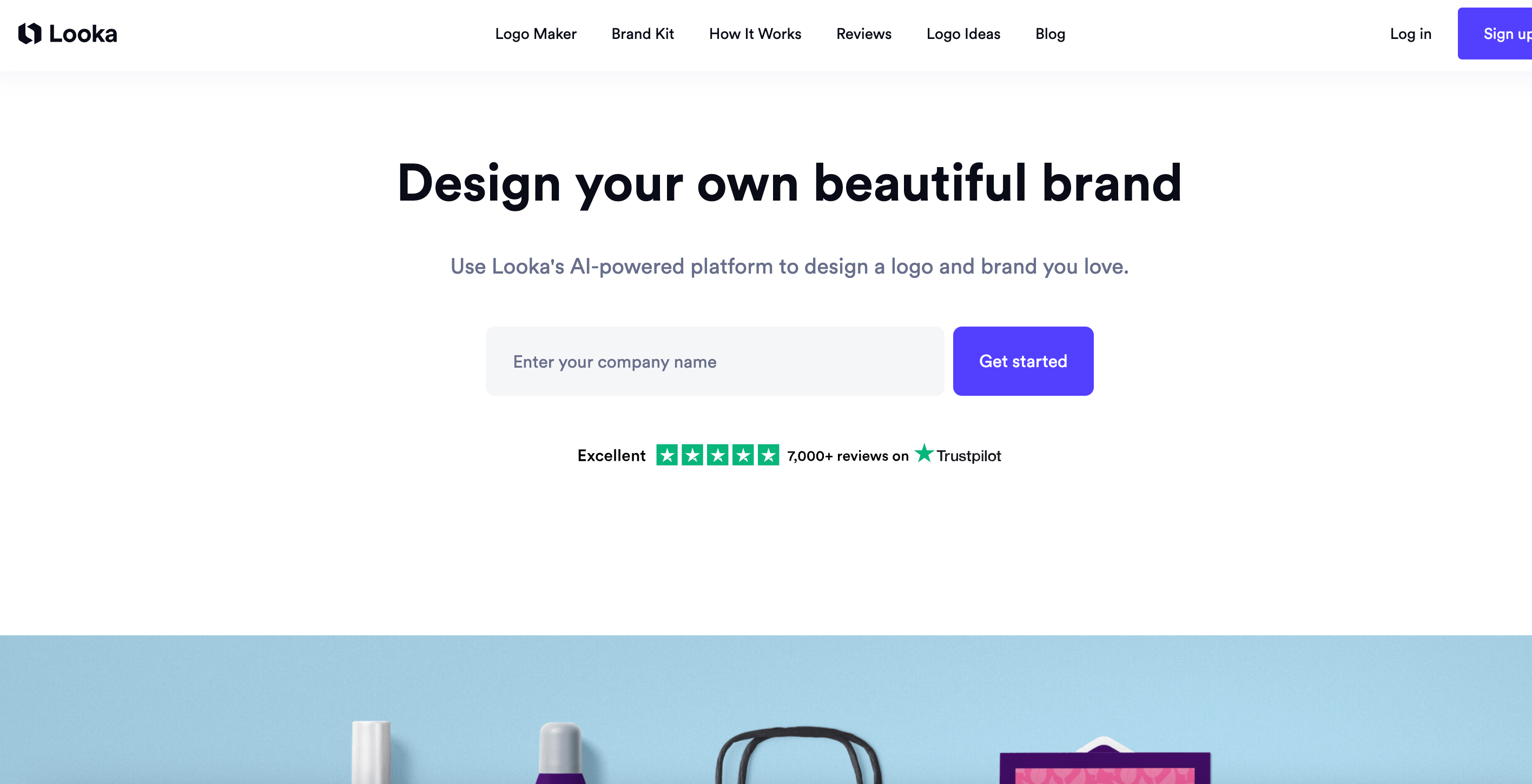 Looka:AI品牌设计神器