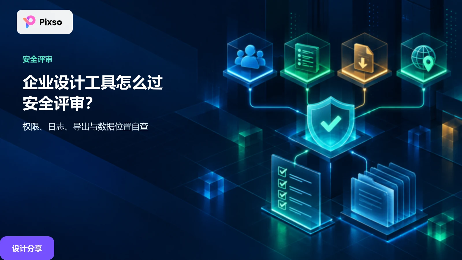 企业设计工具怎么过安全评审：权限、日志、导出与自查表