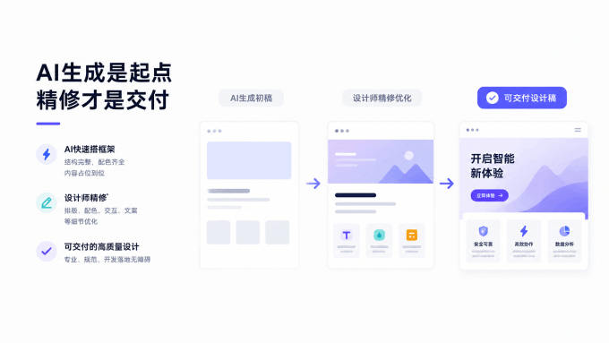 多轮迭代+人工精修,把"框架"变成"成品"