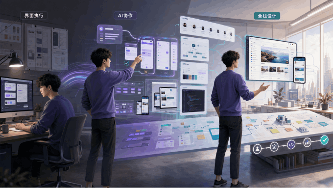图片7:UI设计师借助AI从界面执行者转型为全栈设计者