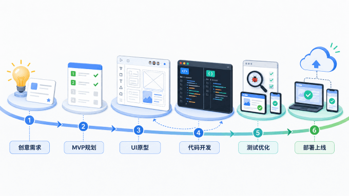AI生成APP从创意到上线的完整路径