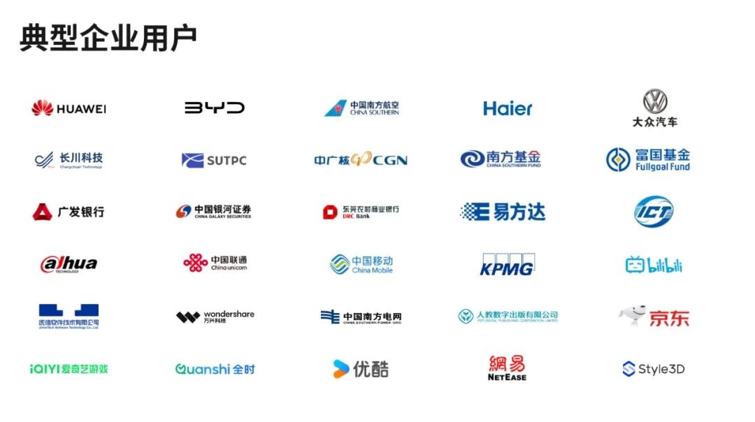 Pixso企业客户合作品牌LOGO墙