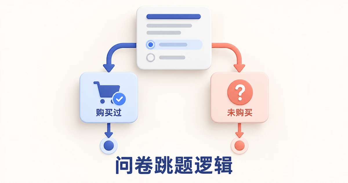 问卷跳题逻辑怎么设计？条件与路径预览