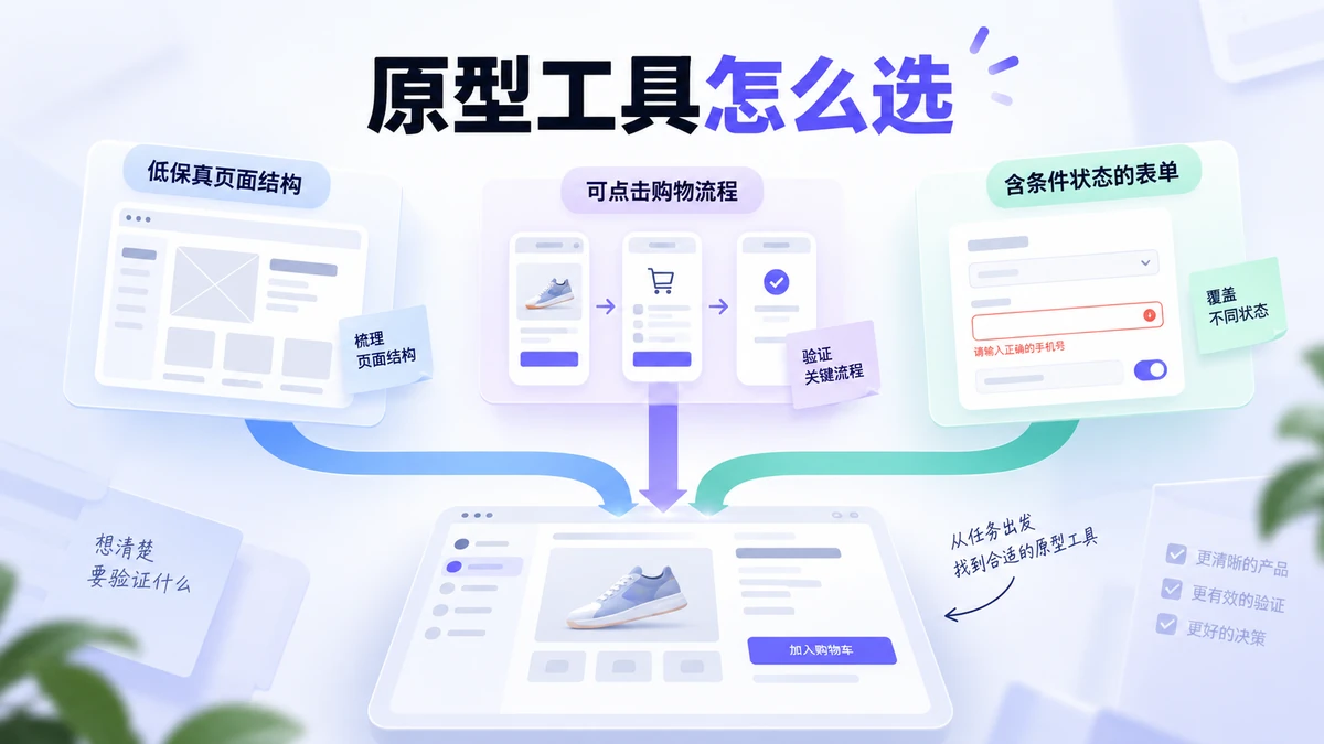  产品原型设计工具怎么选：常用工具、旧项目处理与试用方法