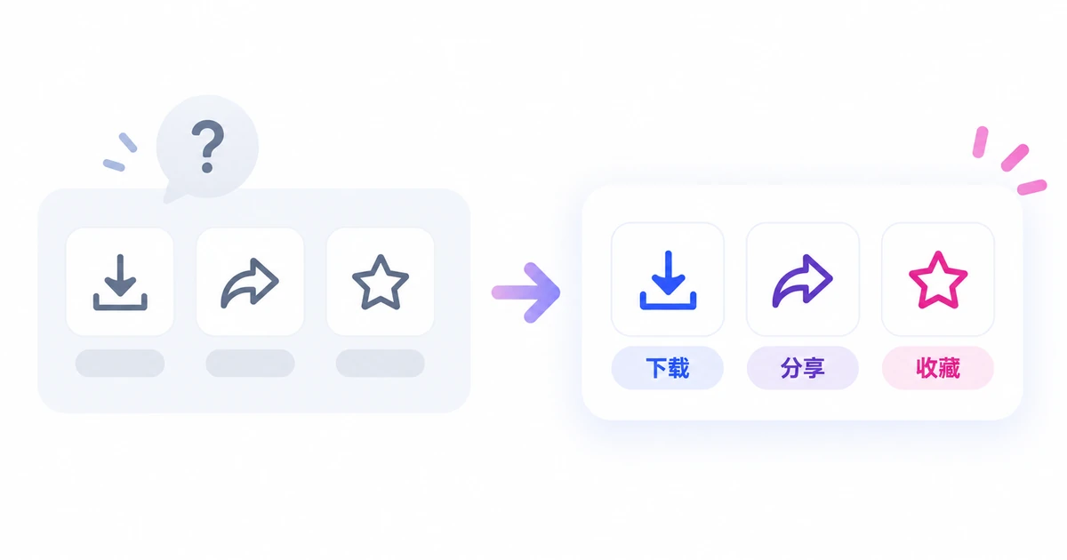 UI中的图标设计原则：表意、统一与操作状态