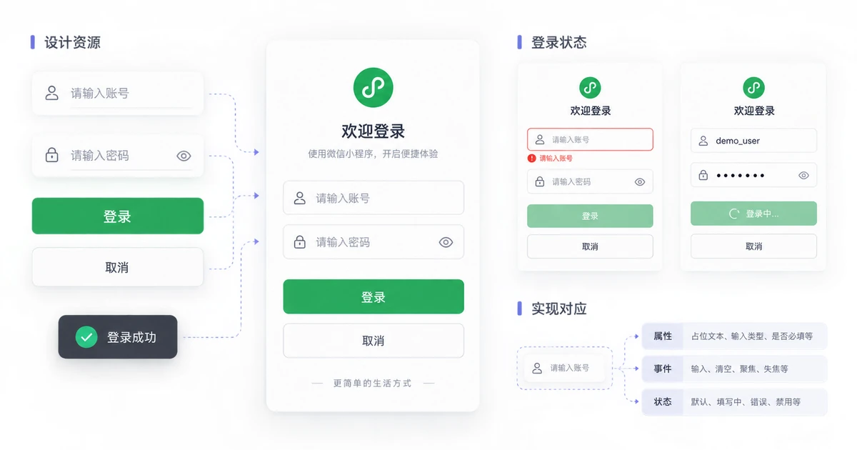 WeUI组件库怎么用？从设计资源到小程序