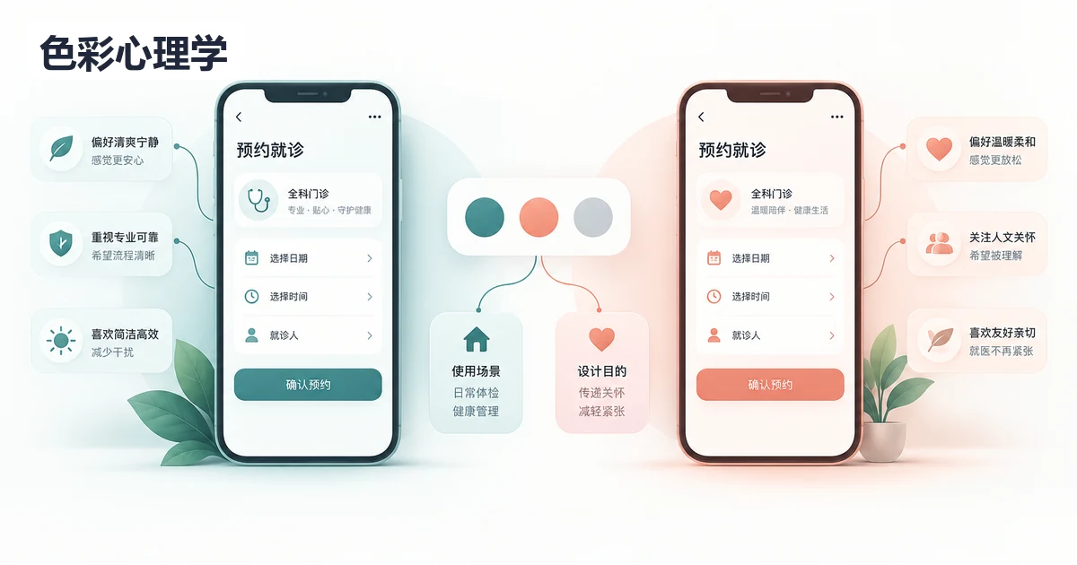  色彩心理学怎么用？从联想到界面验证