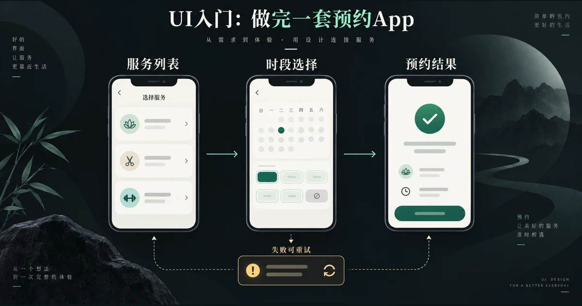 UI设计入门怎么学？做完一套App界面