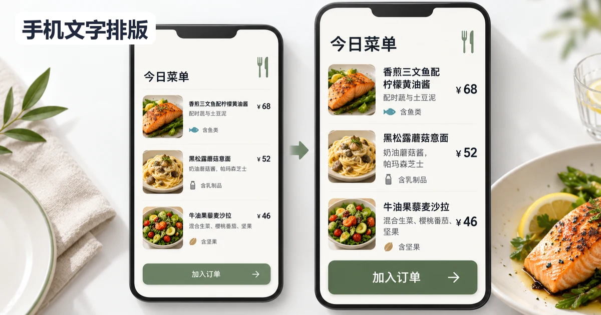  手机UI文字怎么排版？字号、长文与动态字体