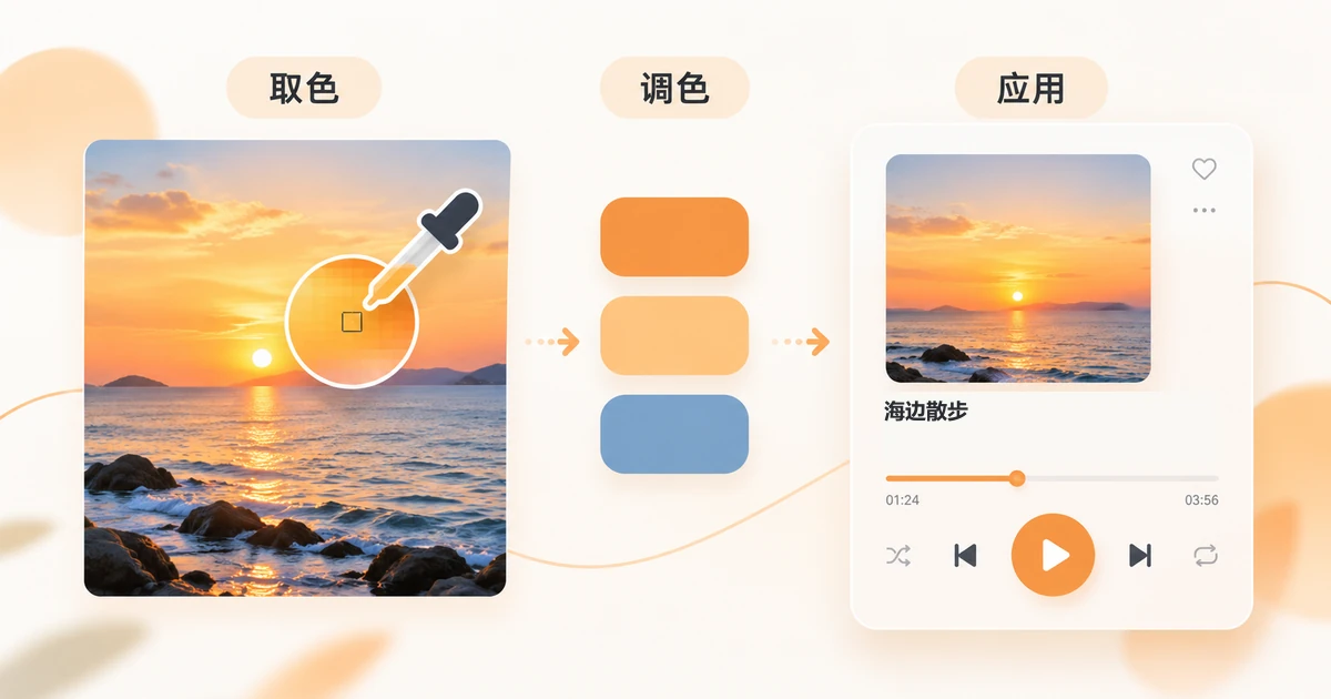 颜色选择器怎么用？取色、透明度与渐变设置