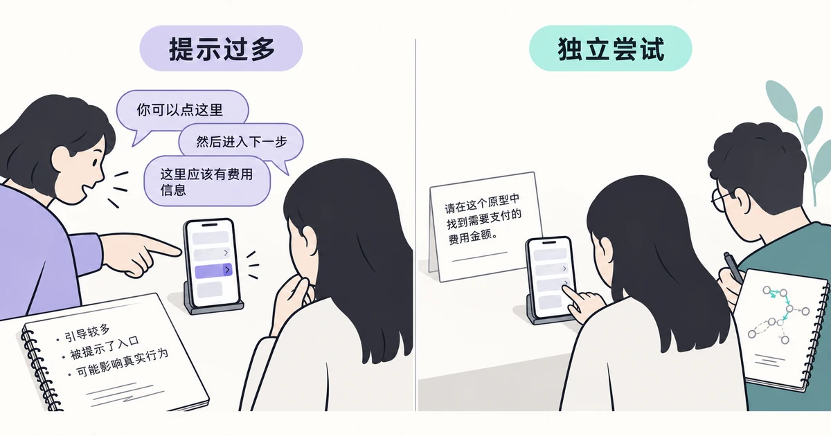为什么UI用户测试无效？从任务与原型找原因