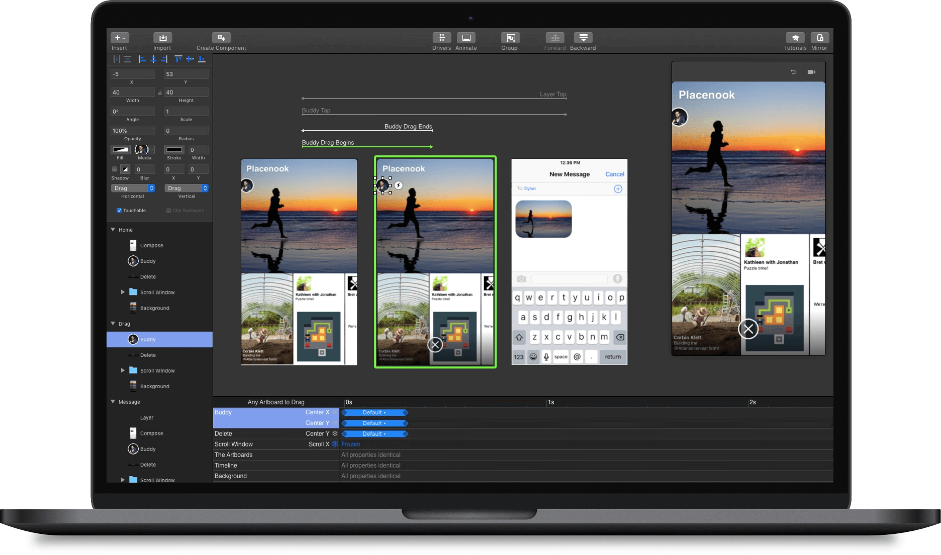 专注于原型与交互的专业工具Principle