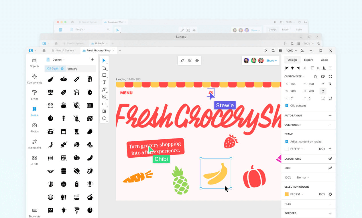 设计即代码与开发导向工具Lunacy