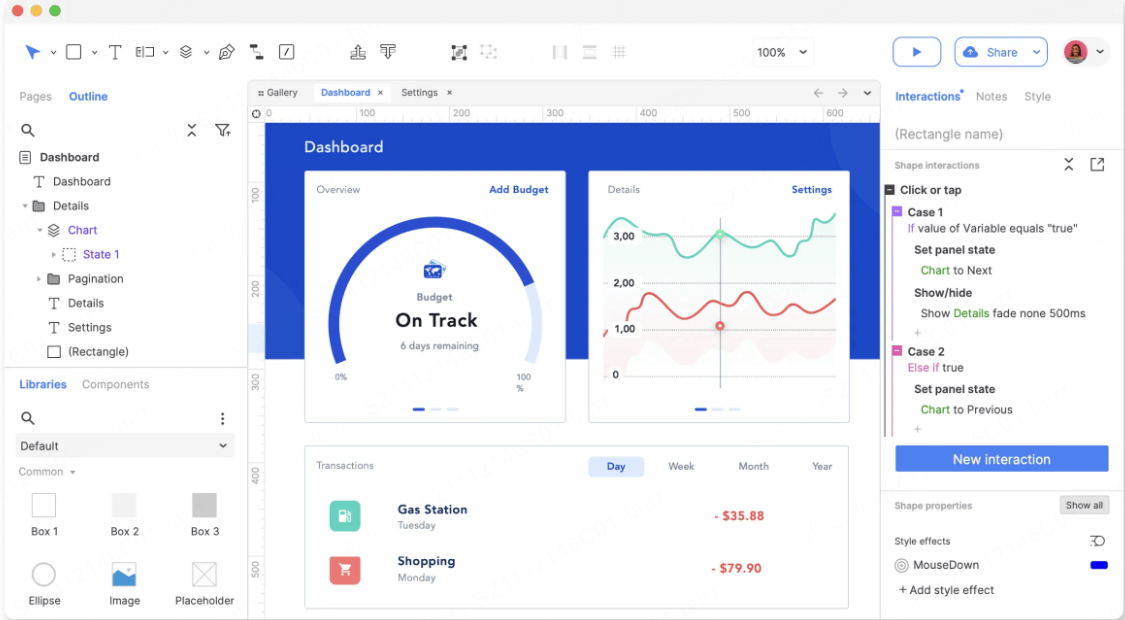 Axure RP：高保真交互逻辑的王者
