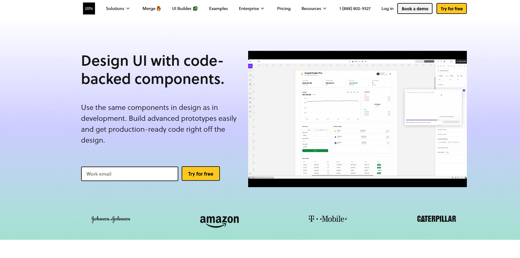 UXPin：企业级设计系统治理与代码组件驱动