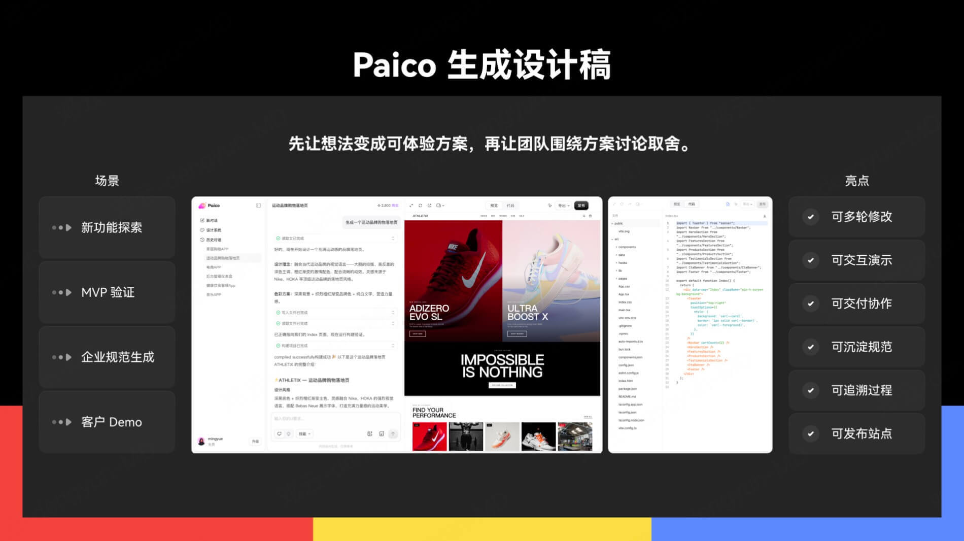 Paico AI的核心优势：让AI生成UI更贴近真实开发场景